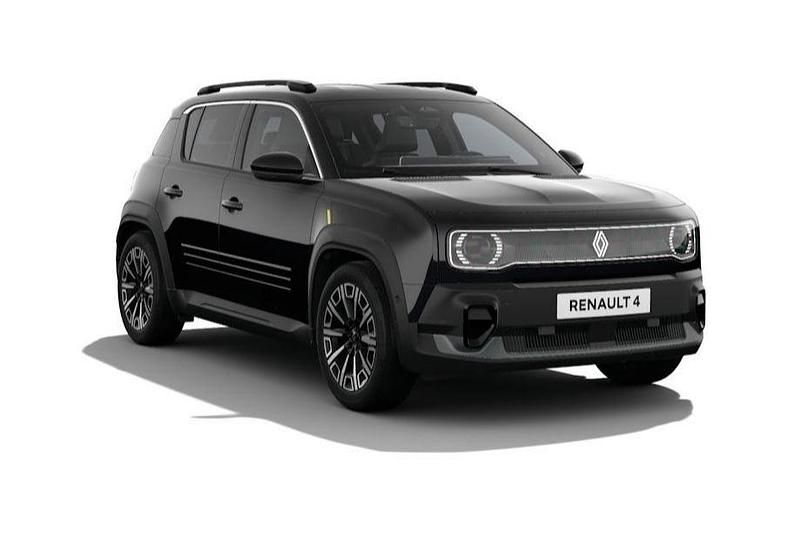 Gebraucht Renault 4 E-Tech Iconic 2025 Schwarz SUV