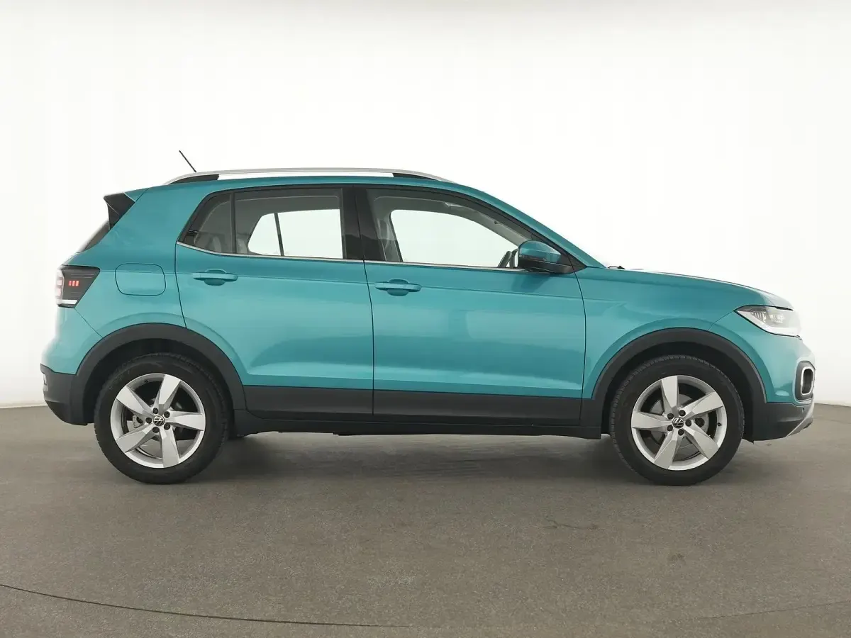 Usado VW T-Cross Style 110 CV (80 kW) 2021 Turquesa SUV