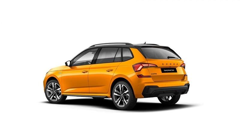 Neu Skoda Kamiq Monte Carlo 158 PS (116 kW) 2025 Phoenixorange metallic SUV