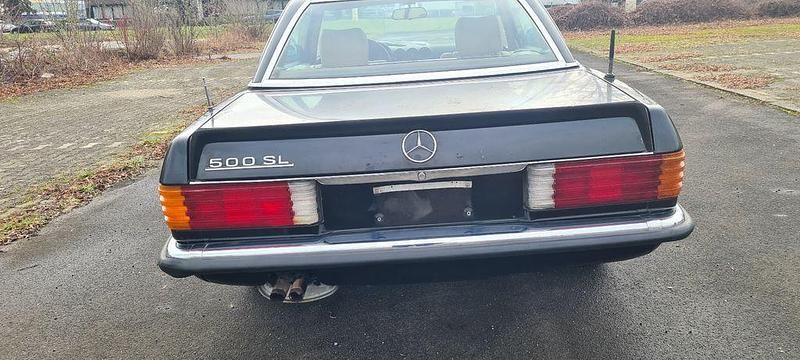 Gebraucht Mercedes SL500 1985 Schwarz Cabrio