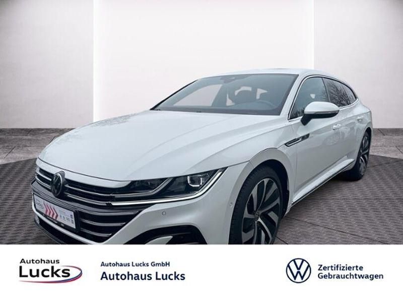 Gebraucht VW Arteon R-line 150 PS (110 kW) 2024 Oryxweiß perlmutteffekt (metallic) Kombi