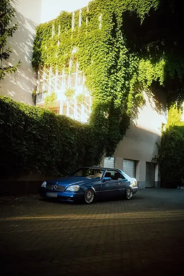 Gebraucht Mercedes SL500 320 PS (235 kW) 1994 Blau Coupé