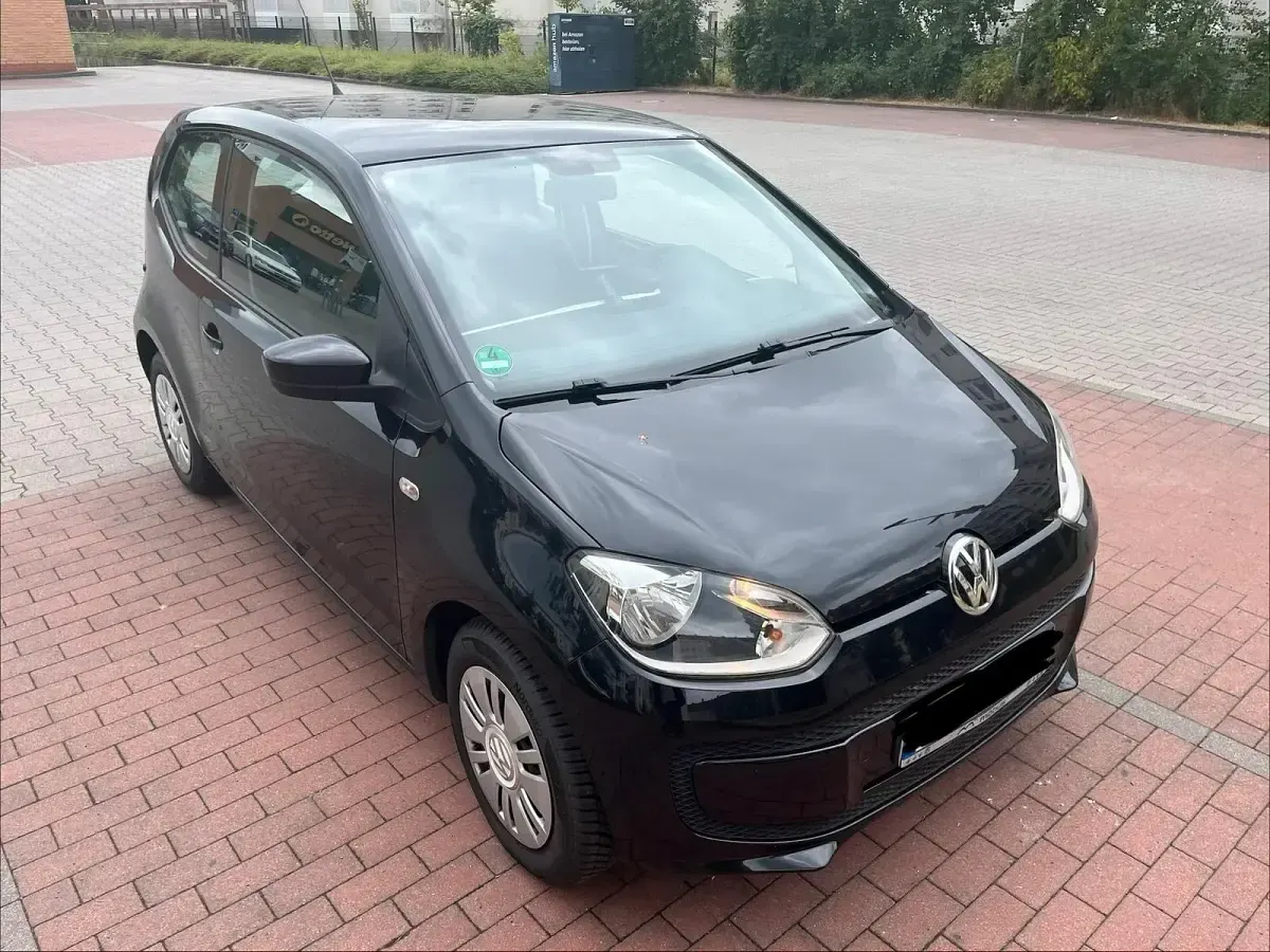 Gebraucht VW up! 60 PS (44 kW) 2011 Schwarz Kleinwagen