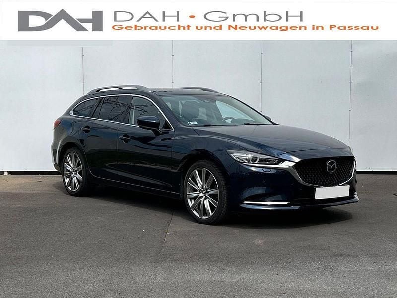 Gebraucht Mazda 6 Exclusive-Line 194 PS (142 kW) 2021 Blau Kombi