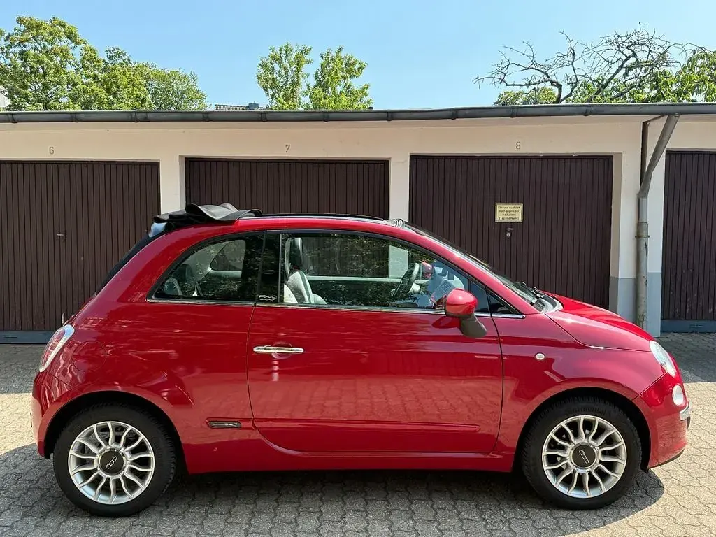 Gebraucht Fiat 500C 69 PS (50 kW) 2011 Rosso don giovanni/fiamma Cabrio