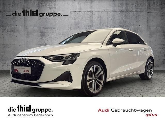 Gletscherweiß metallic Gebraucht 2025 Audi A3 Advanced Plus | 33.850 € (Fairer Preis) - Bild 1/4