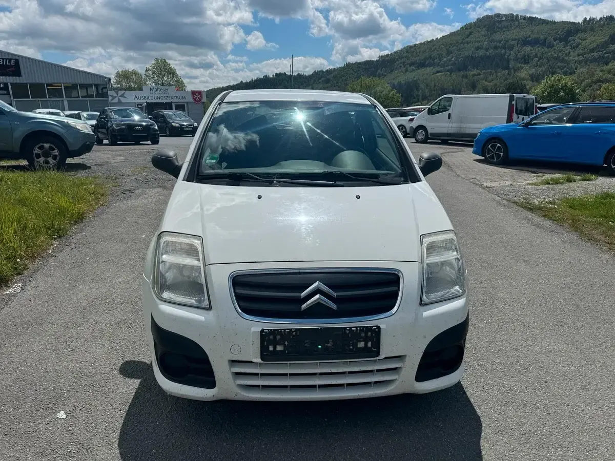 Gebraucht Citroën C2 30 PS (22 kW) 2009 Weiß Kleinwagen
