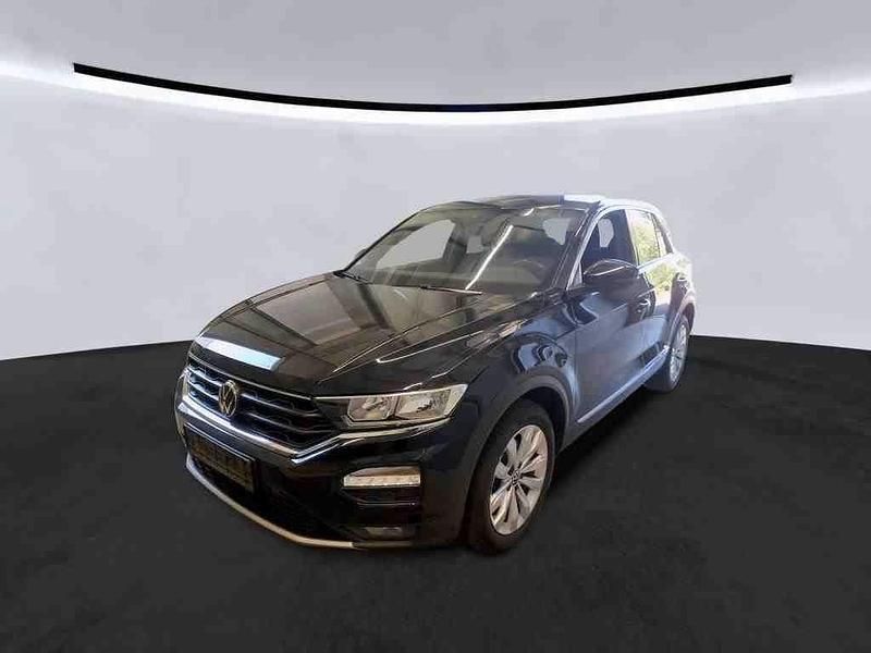 Schwarz Gebraucht 2021 VW T-Roc Sportline SUV | 17.890 € (Superpreis) - Bild 1/4