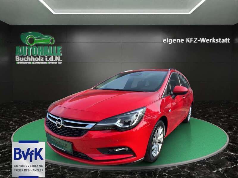 Rot Gebraucht 2018 Opel Astra Kombi | 11.990 € - Bild 1/4