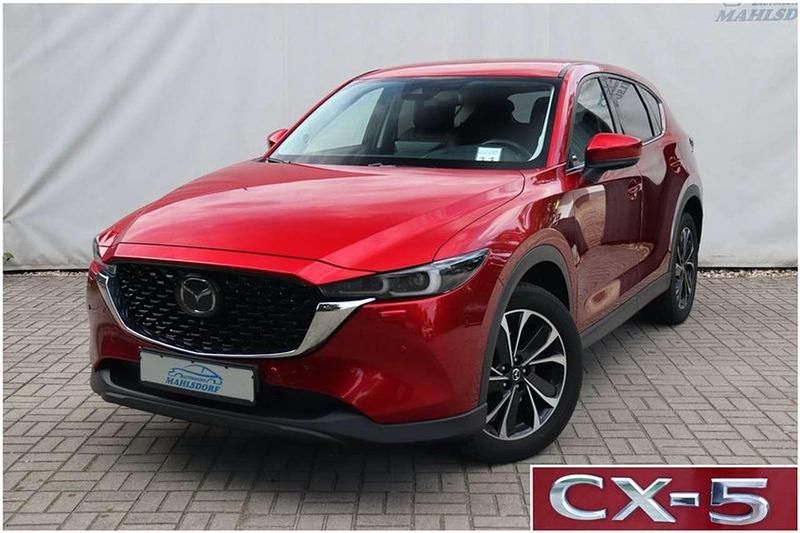 Rot Gebraucht 2022 Mazda CX-5 Sports-Line SUV | 25.960 € (Fairer Preis) - Bild 1/3