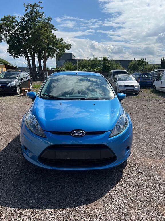 Blau Gebraucht 2009 Ford Fiesta Trend Kleinwagen | 2.000 € (Superpreis) - Bild 1/4