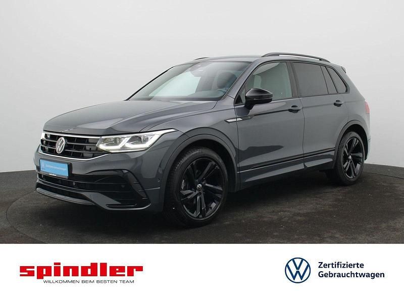 Delfingrau metallic Gebraucht 2021 VW Tiguan R-line SUV | 30.980 € (Fairer Preis) - Bild 1/3