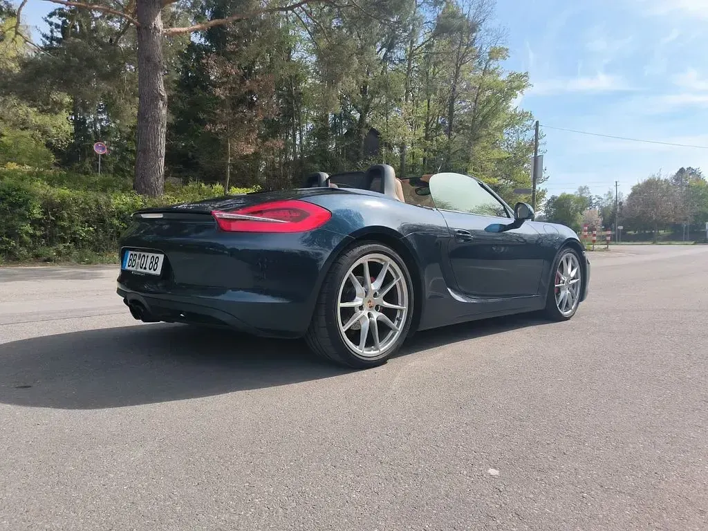 Gebraucht Porsche Boxster S 315 PS (231 kW) 2012 Blau Cabrio