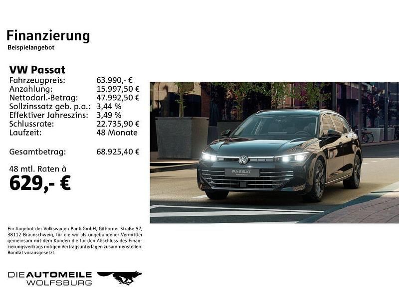 Neu VW Passat Elegance 272 PS (200 kW) 2025 Diabasgrau metallic Kombi