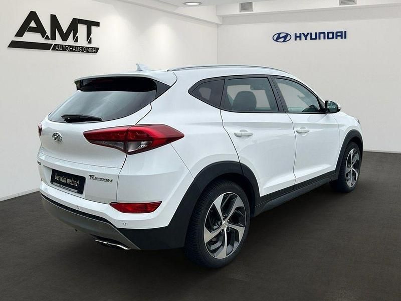 Second-hand Hyundai Tucson 177 CP (130 kW) 2018 Alb SUV
