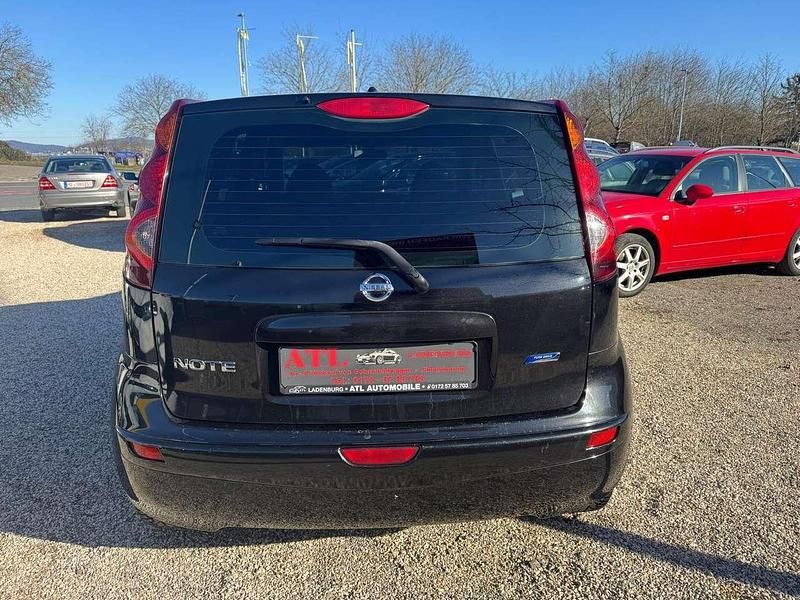 Gebraucht Nissan Note Acenta 88 PS (64 kW) 2010 Black (m) Van / Kleinbus