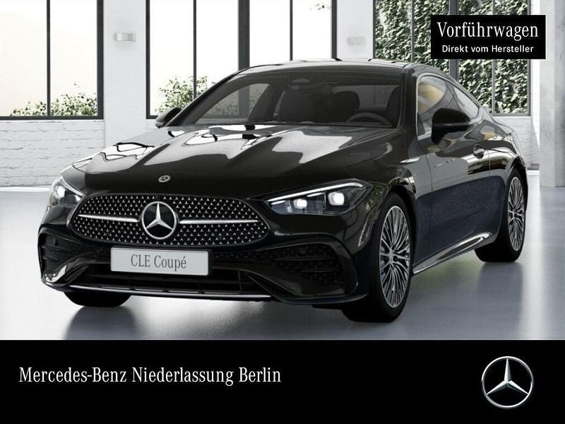 Schwarz Gebraucht 2025 Mercedes CLE200 AMG Coupé | 61.700 € - Bild 1/3