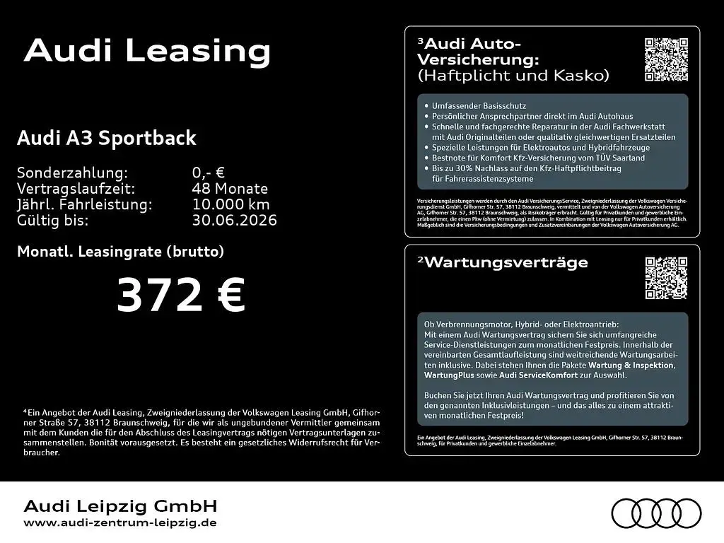 Gebraucht Audi A3 Business 116 PS (85 kW) 2025 Blau Limousine