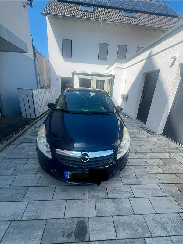 Blau Gebraucht 2009 Opel Corsa Kleinwagen | 980 € (Superpreis) - Bild 1/4