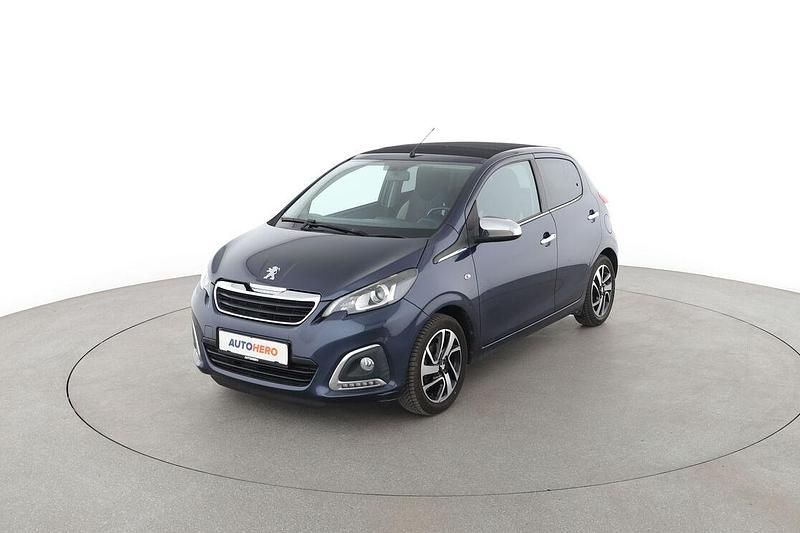 Schwarz Gebraucht 2018 Peugeot 108 Allure Kleinwagen | 8.160 € (Fairer Preis) - Bild 1/3