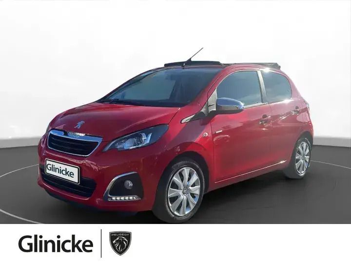 Rot Gebraucht 2021 Peugeot 108 Style Kleinwagen | 10.290 € (Fairer Preis) - Bild 1/4