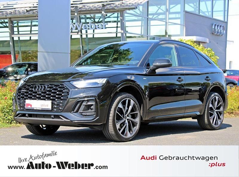 Schwarz Gebraucht 2022 Audi Q5 Sportback S-Line SUV | 45.590 € (Fairer Preis) - Bild 1/4
