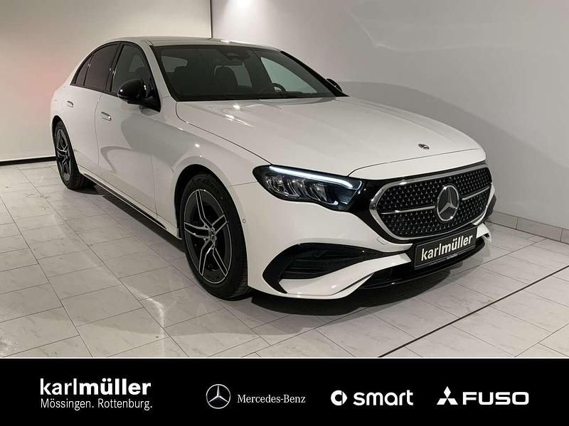Gebraucht Mercedes E200 AMG 204 PS (150 kW) 2024 Unilack polarweiß Limousine