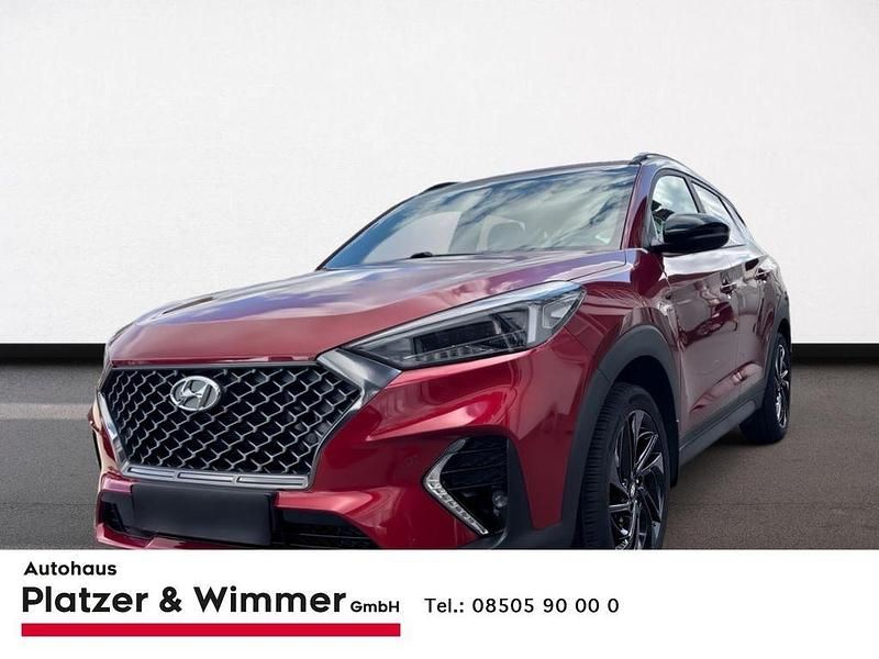 Rot Gebraucht 2020 Hyundai Tucson N Line SUV | 22.990 € (Fairer Preis) - Bild 1/4