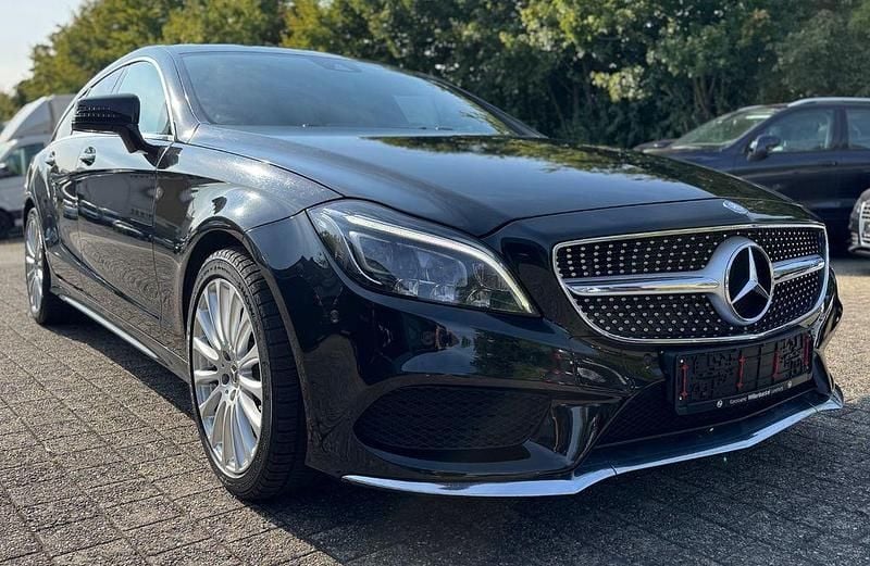 Schwarz Gebraucht 2014 Mercedes CLS350 Shooting Brake AMG Kombi | 14.450 € (Superpreis) - Bild 1/4