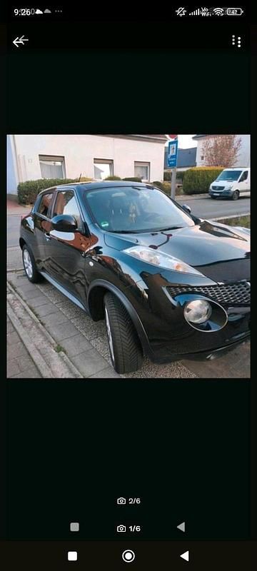 Schwarz Gebraucht 2013 Nissan Juke SUV | 6.999 € (Guter Preis) - Bild 1/4