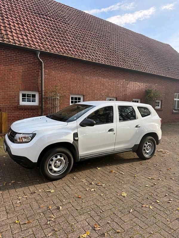 Weiß Gebraucht 2021 Dacia Duster SUV | 9.520 € - Bild 1/4