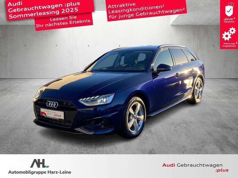 Blau Gebraucht 2024 Audi A4 Advanced Kombi | 33.018 € (Fairer Preis) - Bild 1/3