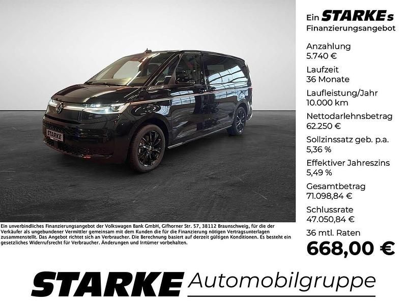 Neu VW Multivan Style 245 PS (180 kW) 2025 Deep black perleffekt Van