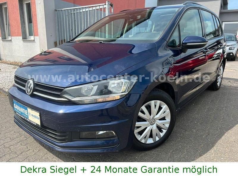 Blau Gebraucht 2019 VW Touran Van / Kleinbus | 11.450 € (Fairer Preis) - Bild 1/3