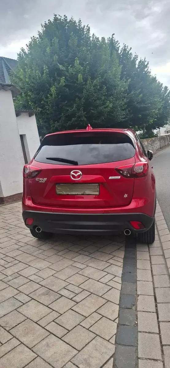Gebraucht Mazda CX-5 175 PS (128 kW) 2017 Rot SUV