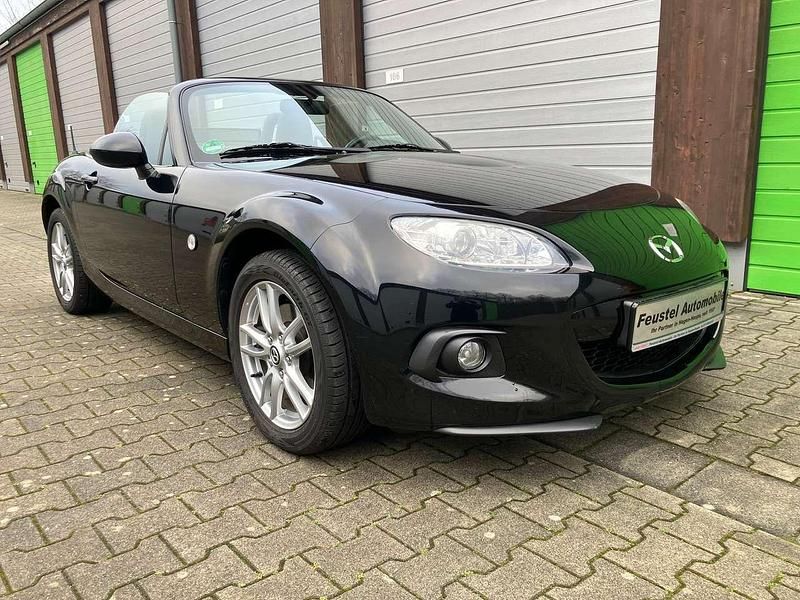 Brillantschwarz Gebraucht 2013 Mazda MX5 Center-Line Cabrio | 13.490 € (Fairer Preis) - Bild 1/4