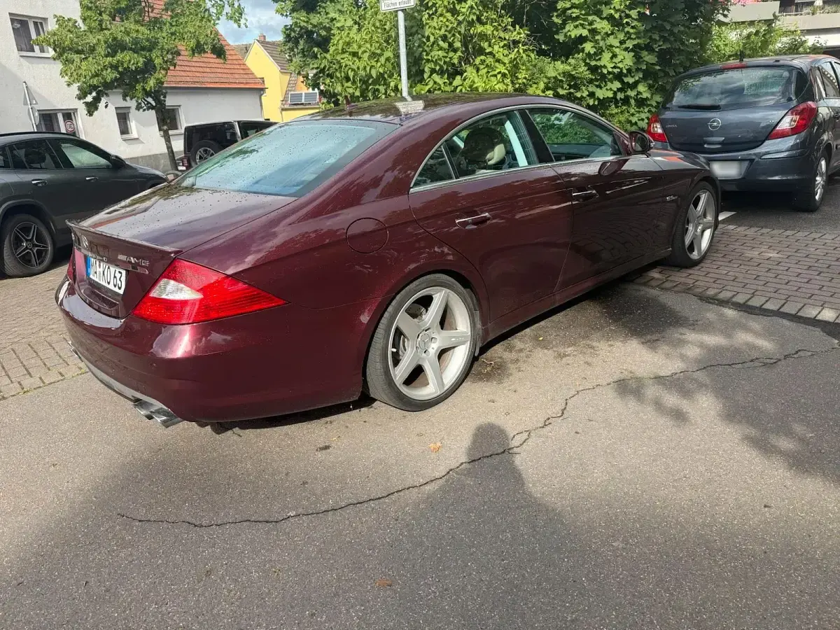 Gebraucht Mercedes CLS63 AMG AMG 514 PS (378 kW) 2007 Rot Coupé