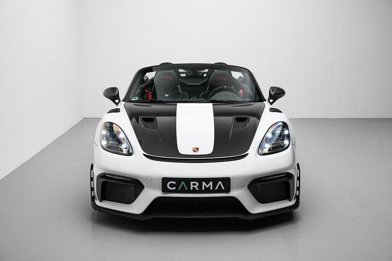 Gebraucht Porsche 718 Spyder 500 PS (367 kW) 2024 Weiß Cabrio