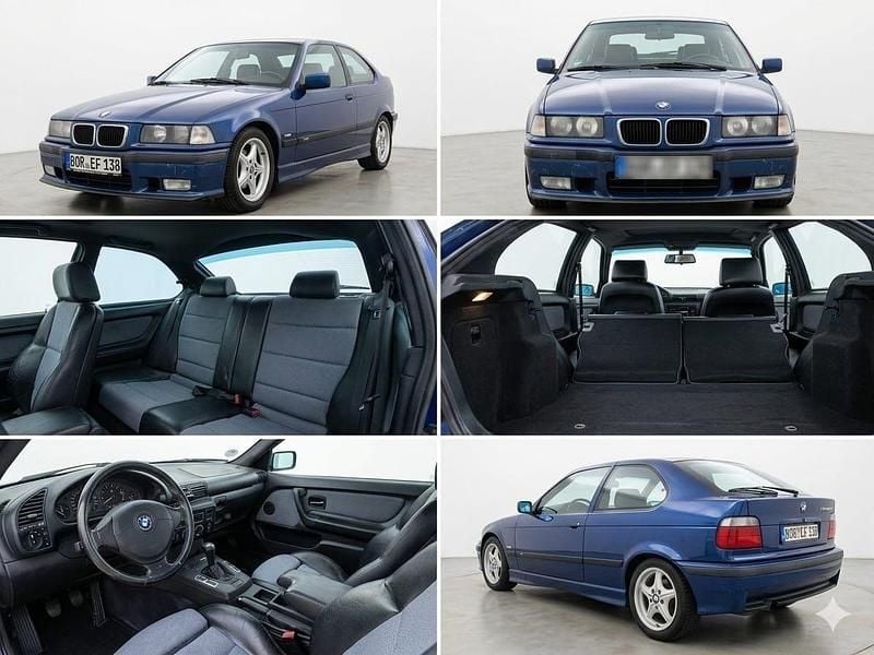 Gebraucht BMW 316 102 PS (75 kW) 1998 Blau Coupé