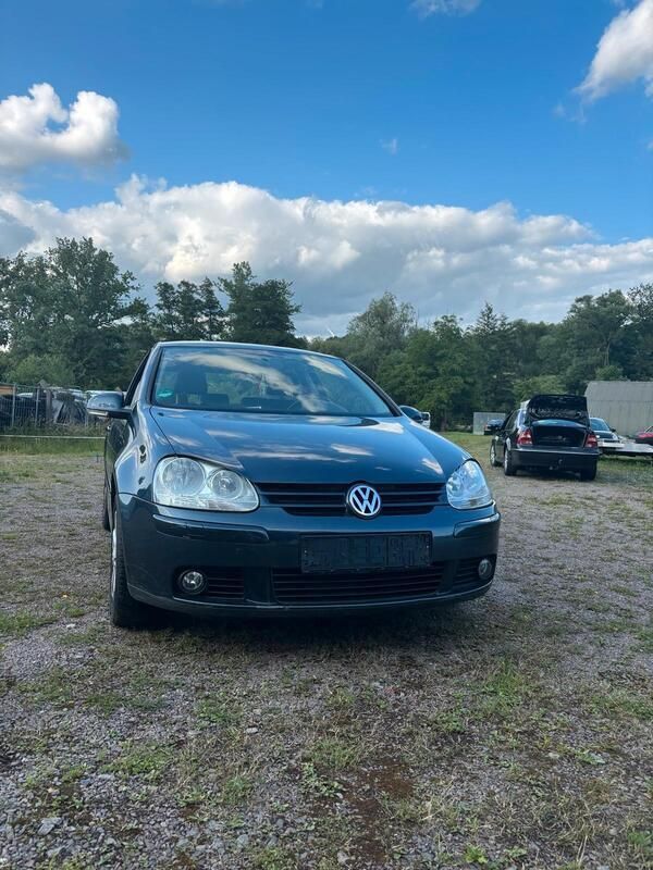 Blau Gebraucht 2007 VW Golf V Kleinwagen | 1.350 € (Superpreis) - Bild 1/4