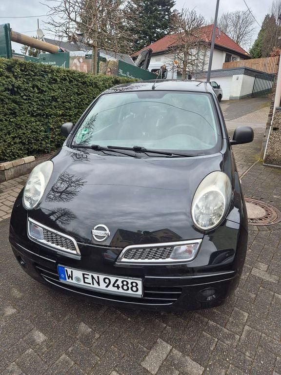 Schwarz Gebraucht 2010 Nissan Micra Kleinwagen | 500 € (Superpreis) - Bild 1/4