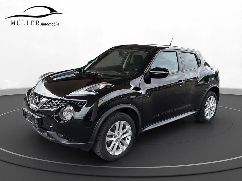 Schwarz Gebraucht 2017 Nissan Juke Acenta SUV | 13.999 € (Etwas zu teuer) - Bild 1/4