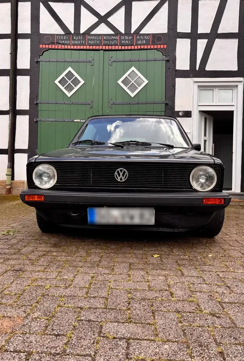 Gebraucht VW Golf Cabriolet 90 PS (66 kW) 1986 Schwarz Cabrio