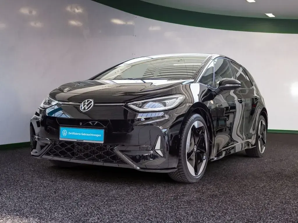 Gebraucht VW ID.3 GTX 210 kW (286 PS) 2025 Schwarz / grenadillschwarz Kleinwagen