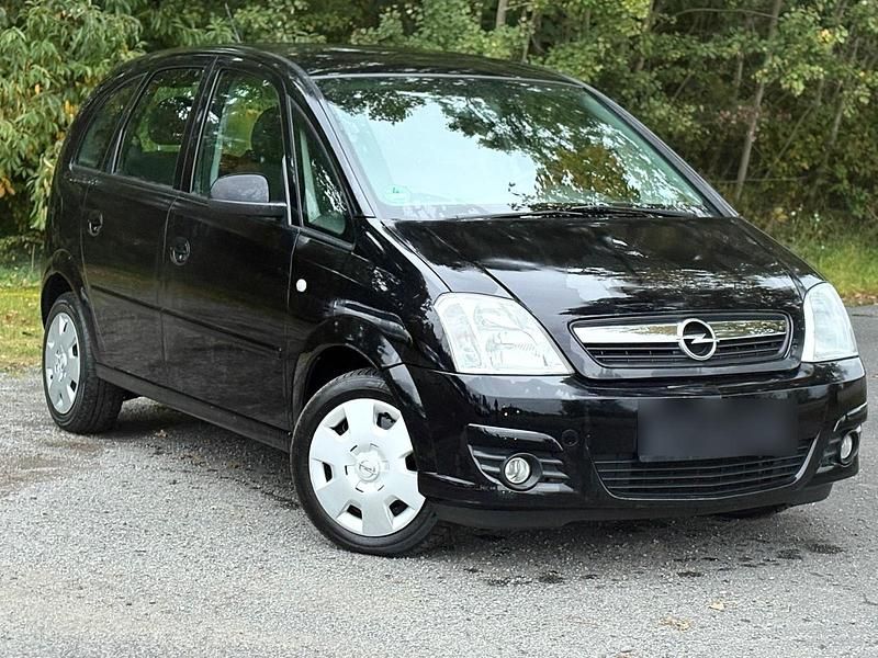 Schwarz Gebraucht 2008 Opel Meriva Edition Van / Kleinbus | 2.999 € (Etwas zu teuer) - Bild 1/4