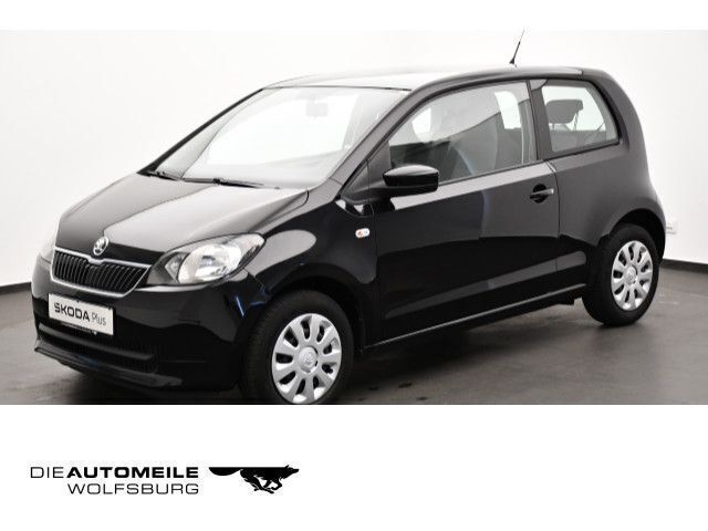 Deepschwarz perleffekt (metallic) Gebraucht 2013 Skoda Citigo Ambition Kleinwagen | 5.780 € (Etwas zu teuer) - Bild 1/4