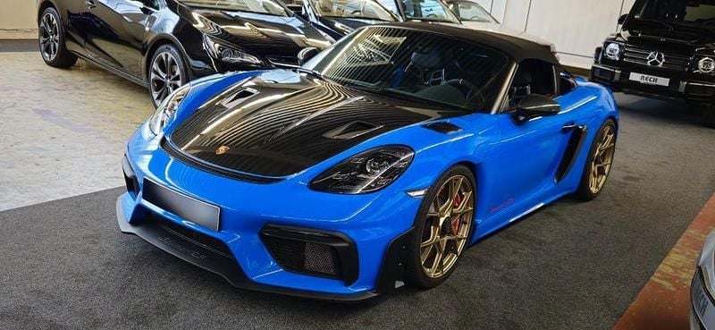 Gebraucht Porsche Boxster Spyder 500 PS (367 kW) 2024 Blau Cabrio