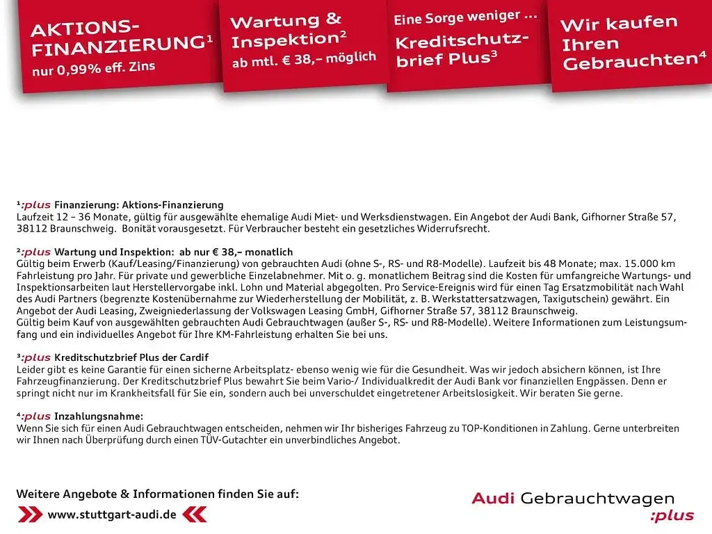Gebraucht Audi Q3 Sportback S-Line 150 PS (110 kW) 2025 Rot SUV