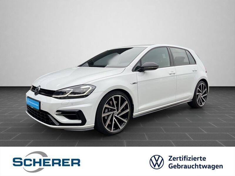 Pure white Gebraucht 2019 VW Golf VII R Limousine | 28.380 € (Fairer Preis) - Bild 1/4