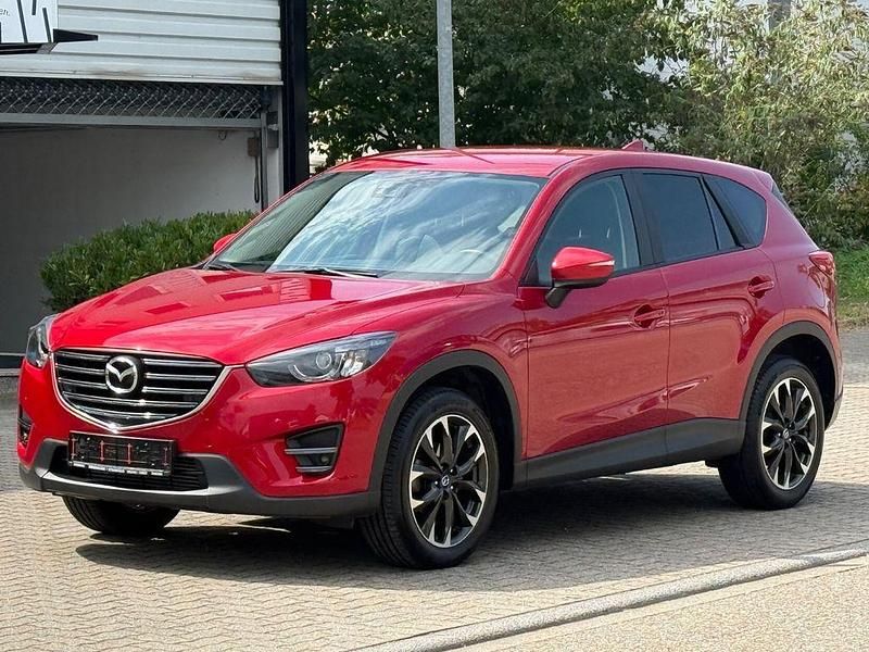 Rot Gebraucht 2015 Mazda CX-5 Sports-Line SUV | 15.490 € (Etwas zu teuer) - Bild 1/4